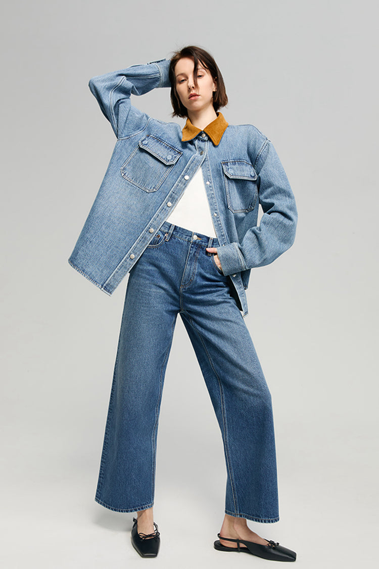 California Sunset Denim Shirt