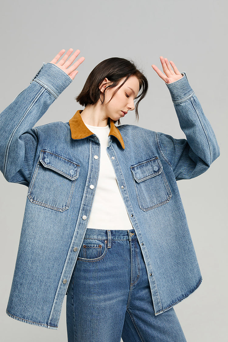 California Sunset Denim Shirt