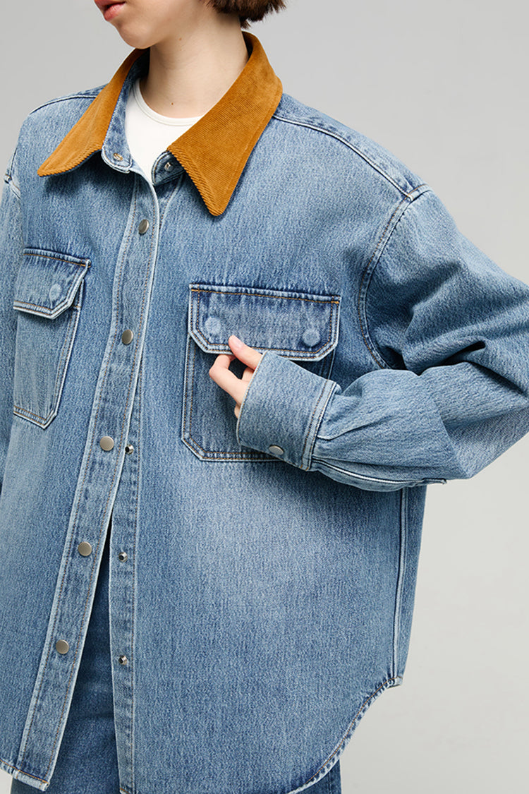 California Sunset Denim Shirt
